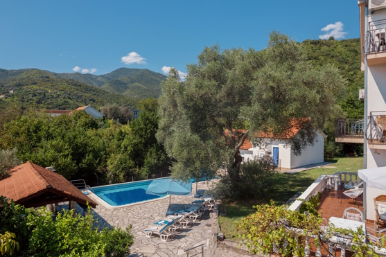 Swimming pool view